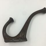 Set of 5 cast iron hooks