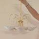 Golden leaf lustre Italy Hollywood Regency / Mid-Century