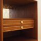 Danish teak sideboard 1960s with bar section and sliding doors
