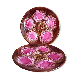 Vallauris - pair of plates by Marius Giuge