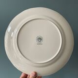 Paire de plats ronds Villeroy & Boch Mettlach Vieux Strasbourg