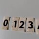 Set of vintage plastic price tags