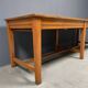 Grande table à draperie en bois antique