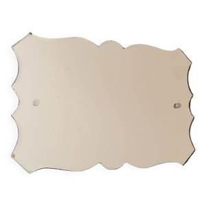 Miroir biseauté ancien
