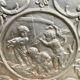 Plaque de cheminée Louis XV française du 20ème siècle « Cupids » 'Amours'