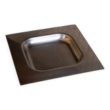 Vide-poche minimaliste en inox