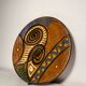 Puigdemont studio pottery decorative plate
