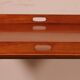 Servant Butler Tray in solid mahogany from the early 19th century.