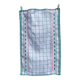 Torchon vintage "cochon et pomme" vert - 50x70cm - métis