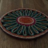 2 underside of flat vintage.oval shape