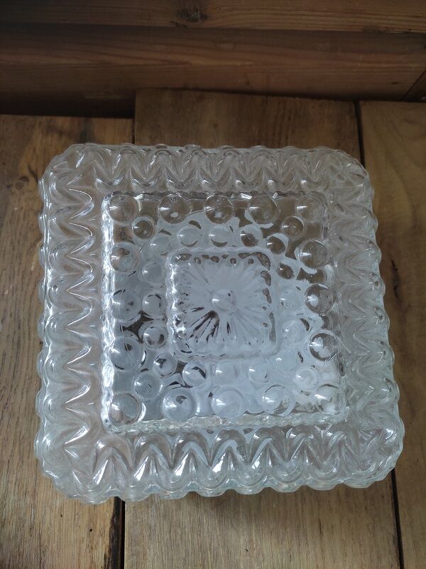 Ceiling lamp wall lamp glass daisy glass metal support