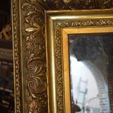 Golden mirror - 158x118cm