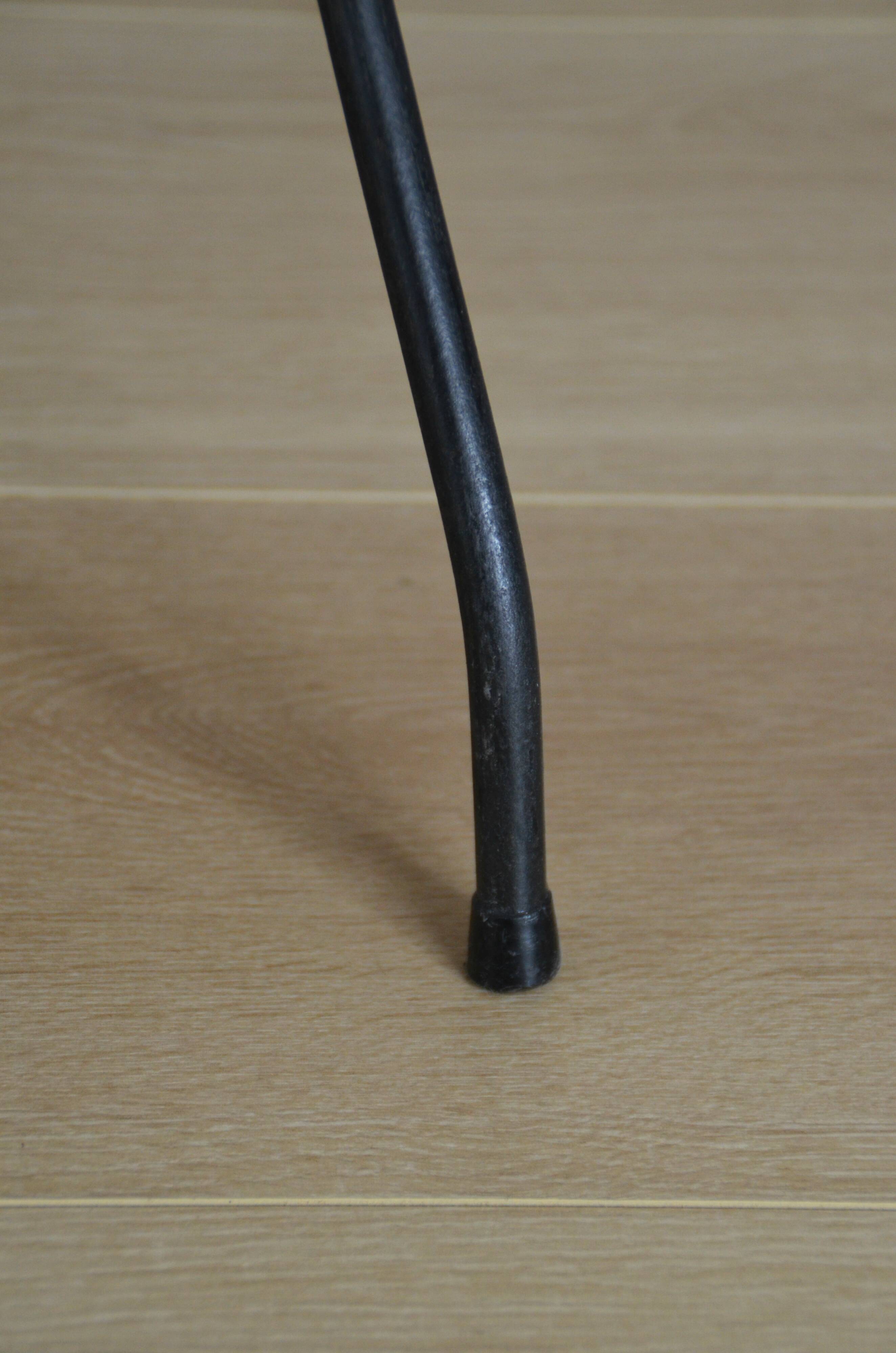 Chair basket rattan metal legs