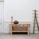 Old pine workbench completely stripped, 1940