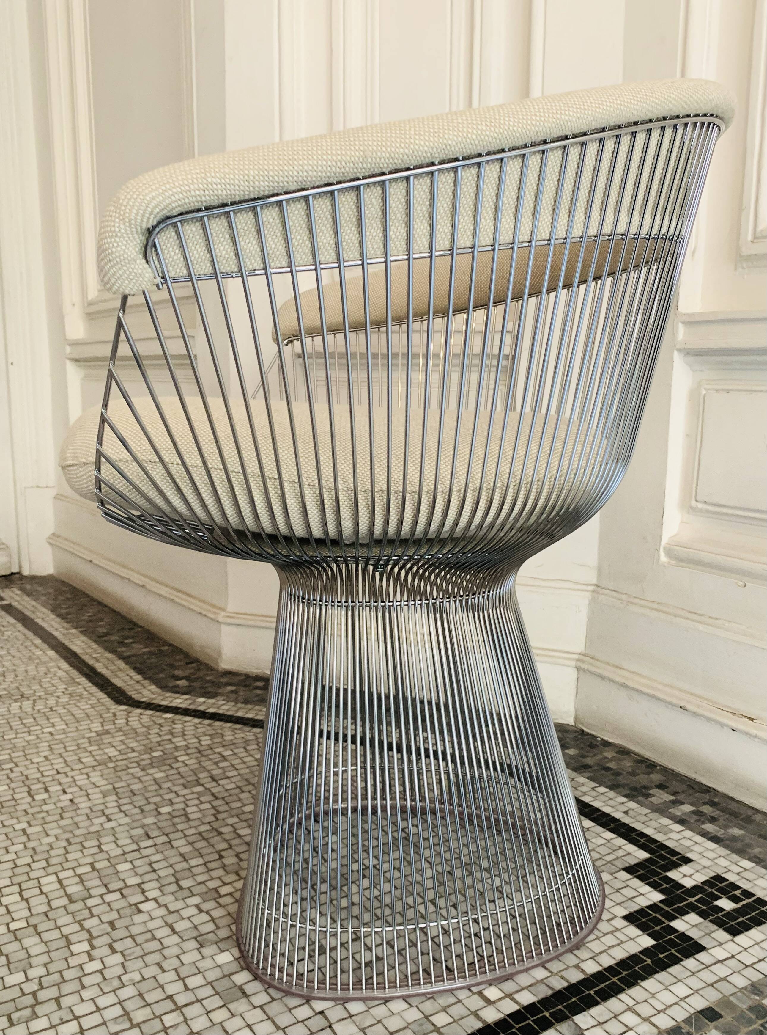 Warren Platner Edition Knoll Petit Armchair