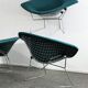 Diamond lounge armchairs by Harry Bertoia for Knoll