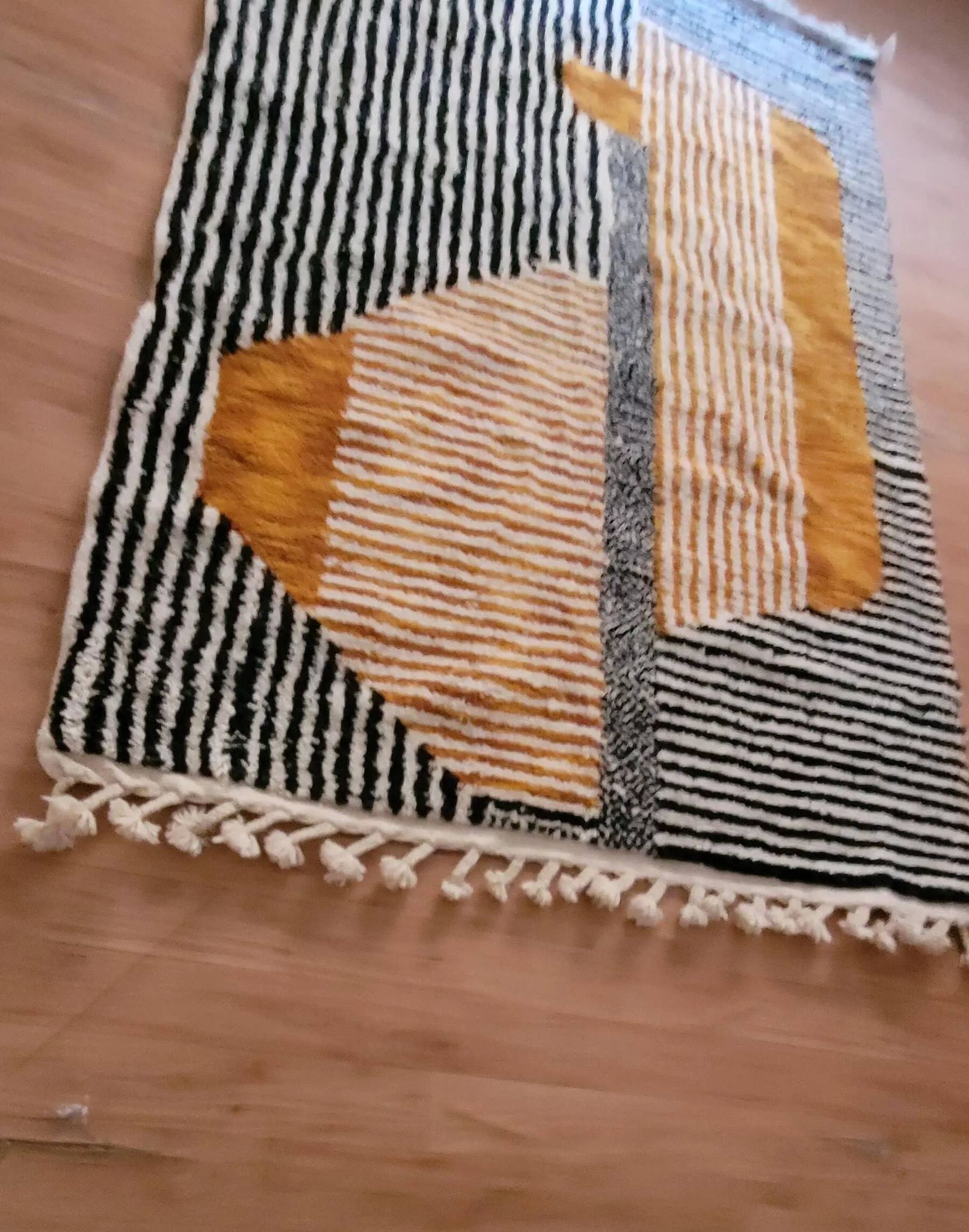 Handwoven Berber rug 2.5x1.5 m