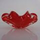 Vintage Italian Red Murano Glass Bowl, 1960s