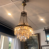 Stamped chandelier