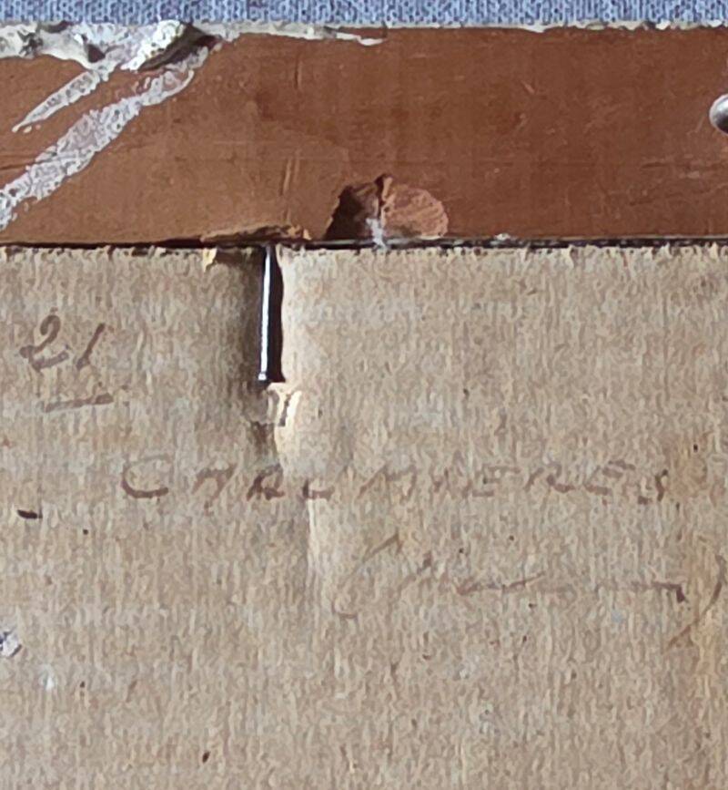 Claude Houal Watercolour No. 21 Cottages of Morbihan Circa 1950