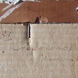 Claude Houal Watercolour No. 21 Cottages of Morbihan Circa 1950