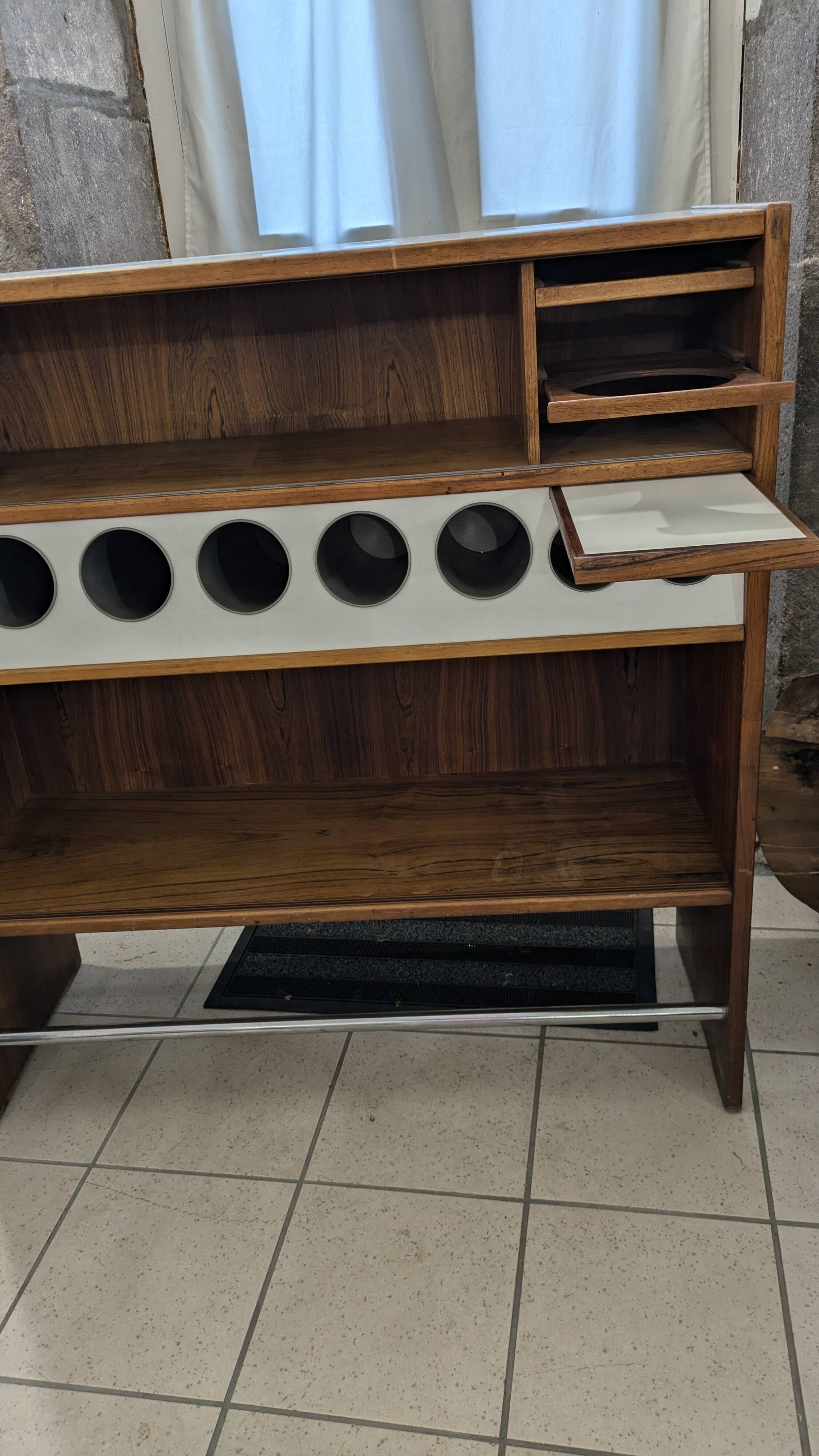 Scandinavian Teak Bar by Poul Heltborg Publisher Heltborg Møbler 1960