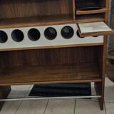Scandinavian Teak Bar by Poul Heltborg Publisher Heltborg Møbler 1960