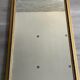 LARGE MIRROR OF FIREPLACE WOOD AND STUCCO DORE XIX EME NAPOLEON III