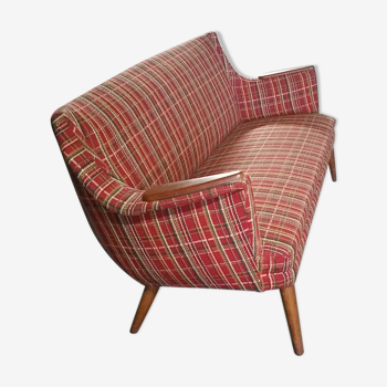 Canapé danois sofa années 50-60