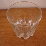 7 verres à whisky base biseautée