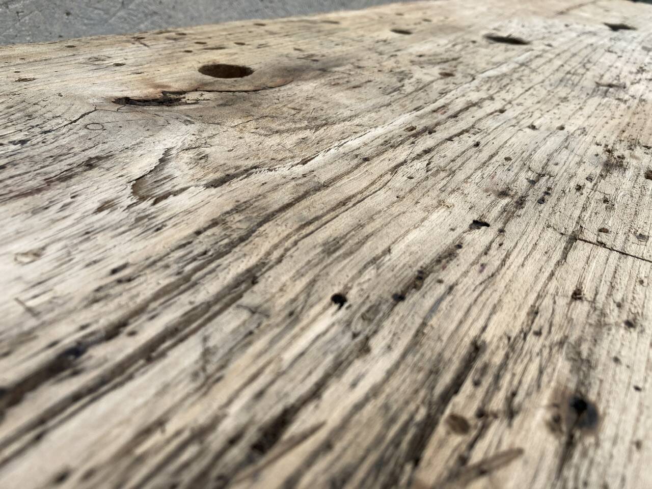 Old small carpenter's workbench