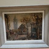 painting, Vieux Montmartre, Raymond Besse
