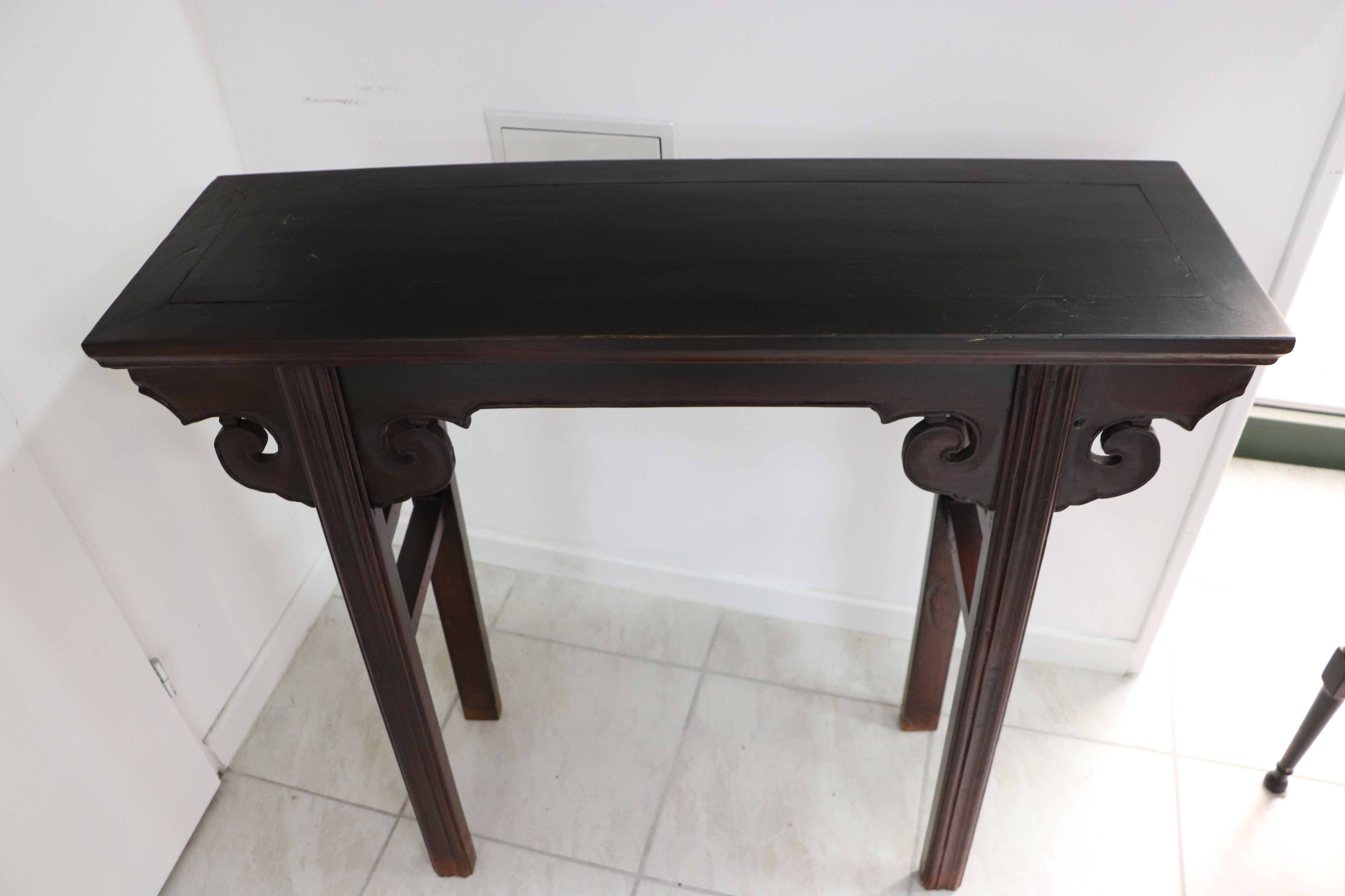 Chinese wooden console