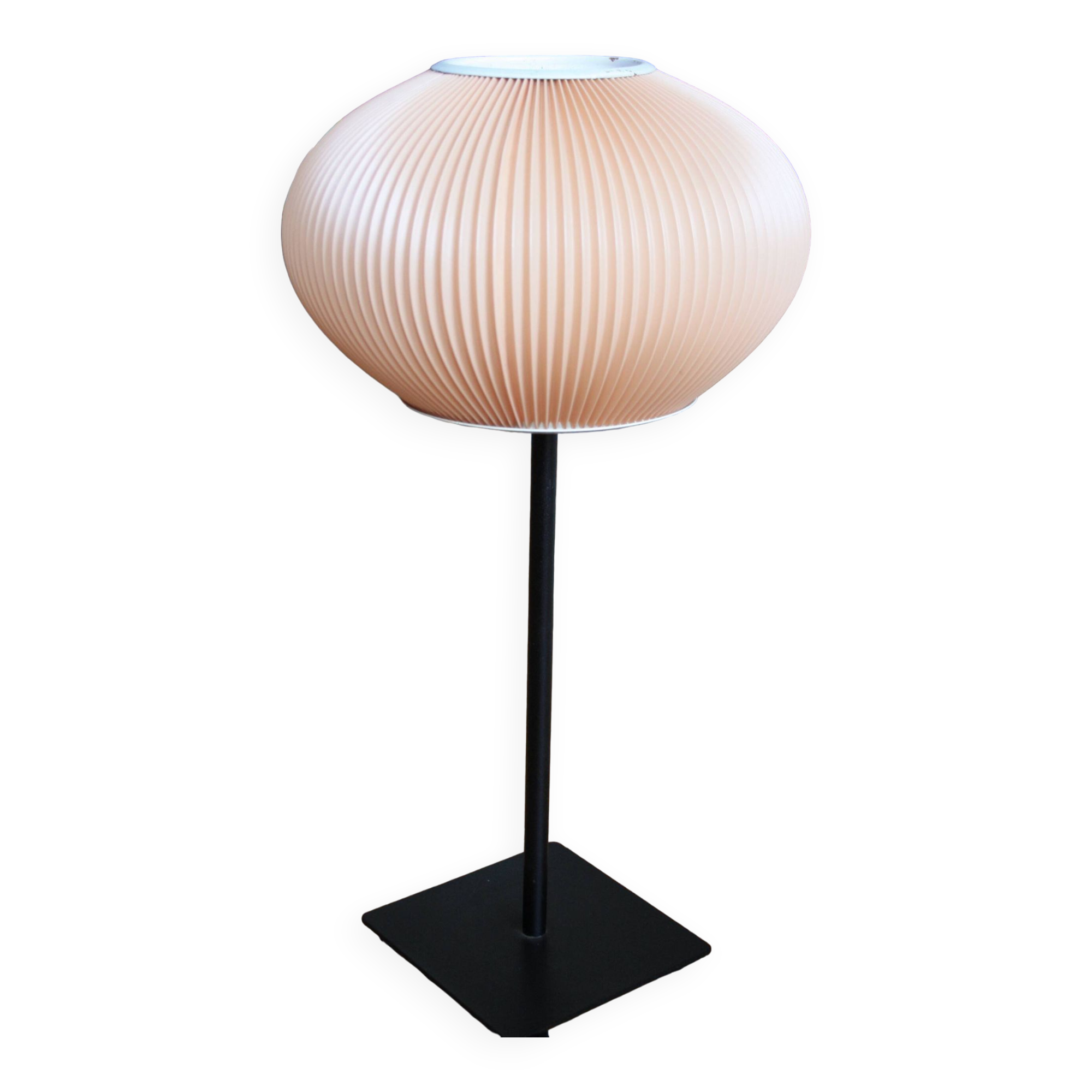 Rhodoid pleated lampshade