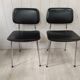 Paire de chaises prefacto par simard pour airborne