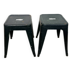 Paire de tabourets Tolix