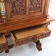 20th century baroque style carved sideboard, Spain ca. 1950