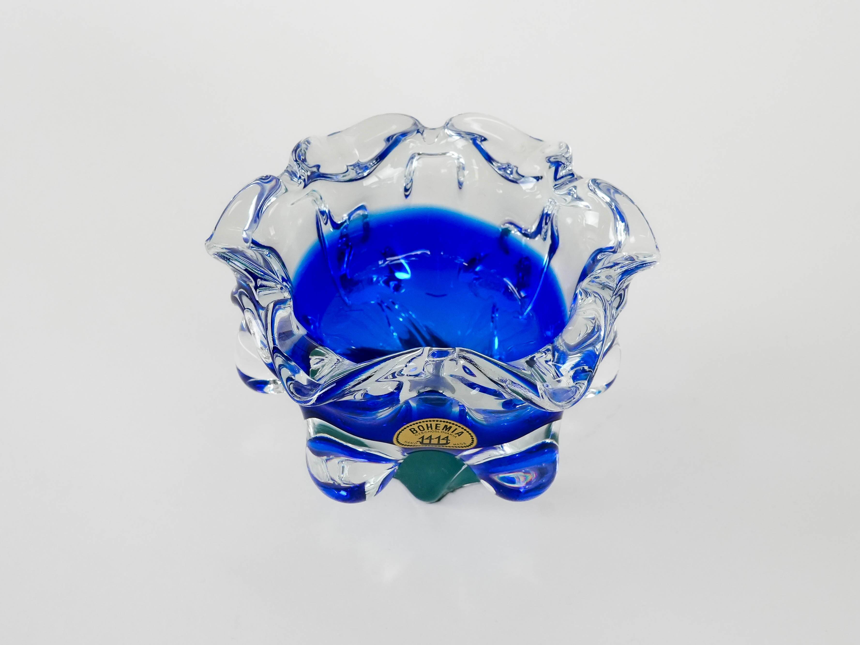Bohemia bowl, Czech design, 1970s, manufactured in the Czech Republic