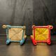 Pair of wooden chairs