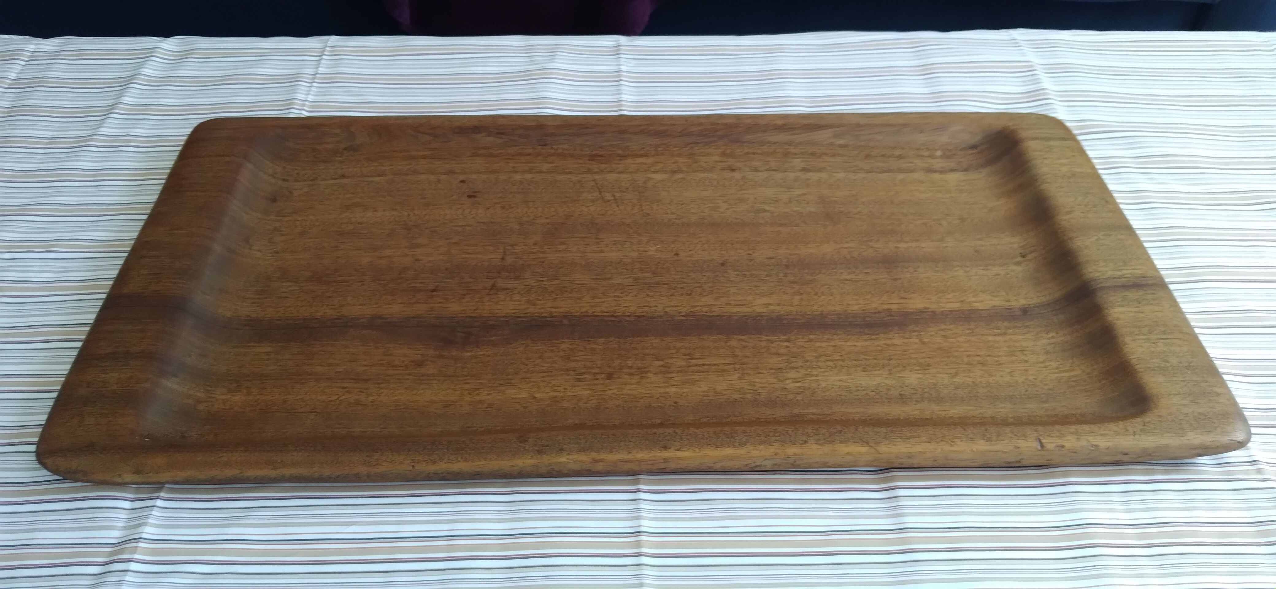 Scandinavian teak tray 1960
