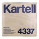 Model 4337 wall lamp by Isao Hosoe for Kartell, Italy 1972