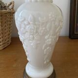 White opaline lamp
