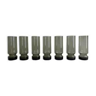Smoked water glasses