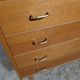 Vintage chest of drawers from the 60s honey color