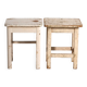 Antique pine bedside tables – Central Europe, circa 1940 #8