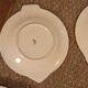 Set of 8 Longwy earthenware fish plates in powder pink