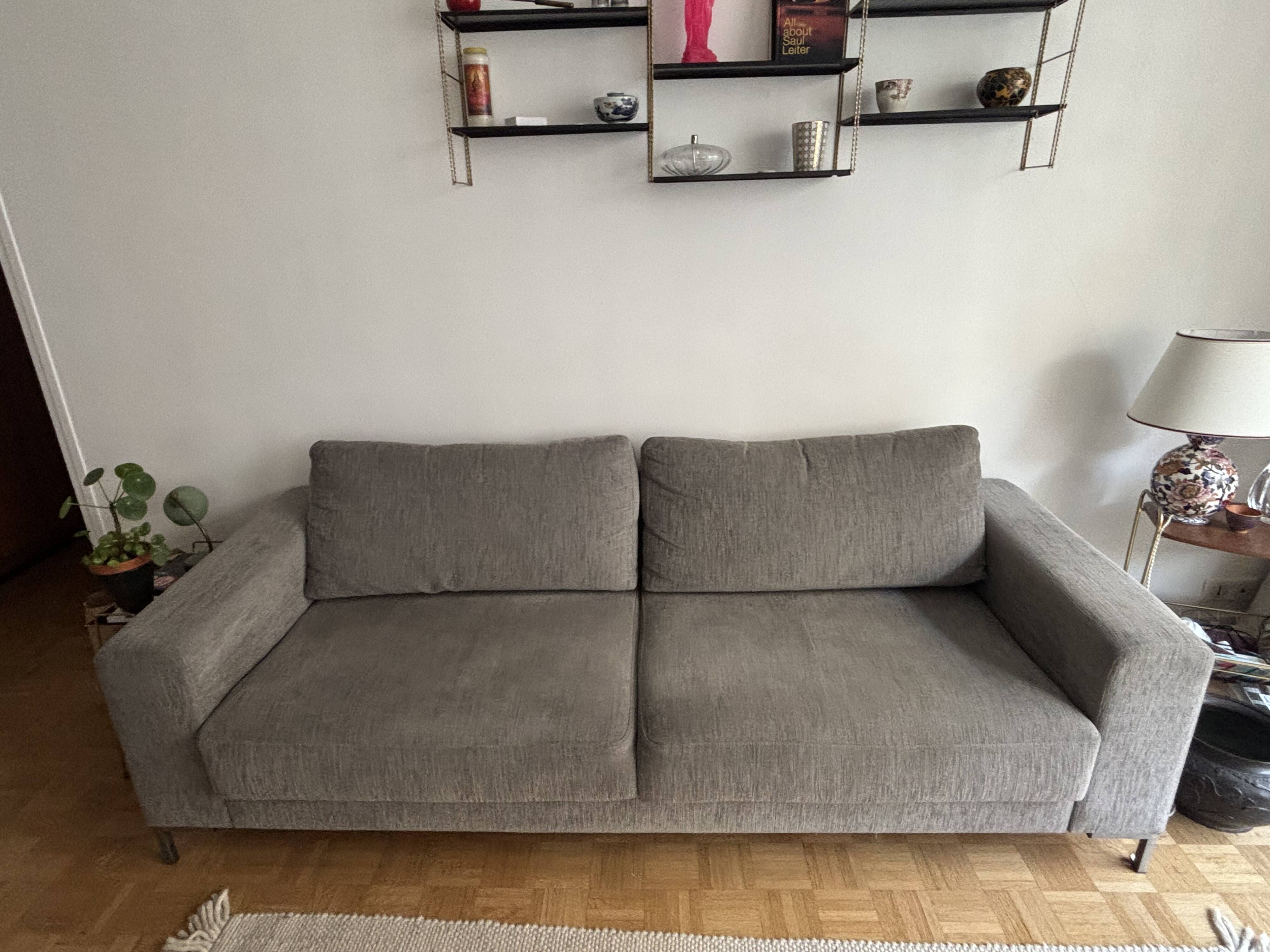 Fixed 3-seater sofa