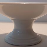 Compotier en porcelaine blanche 19 siècle