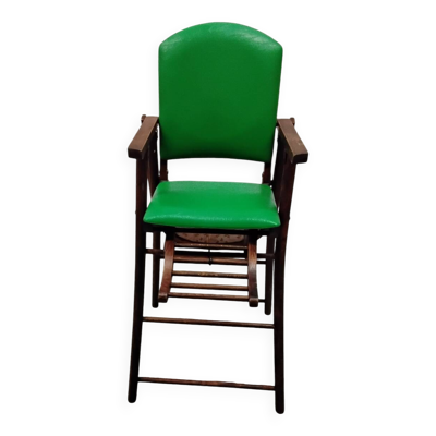 Chaise haute enfant vintage