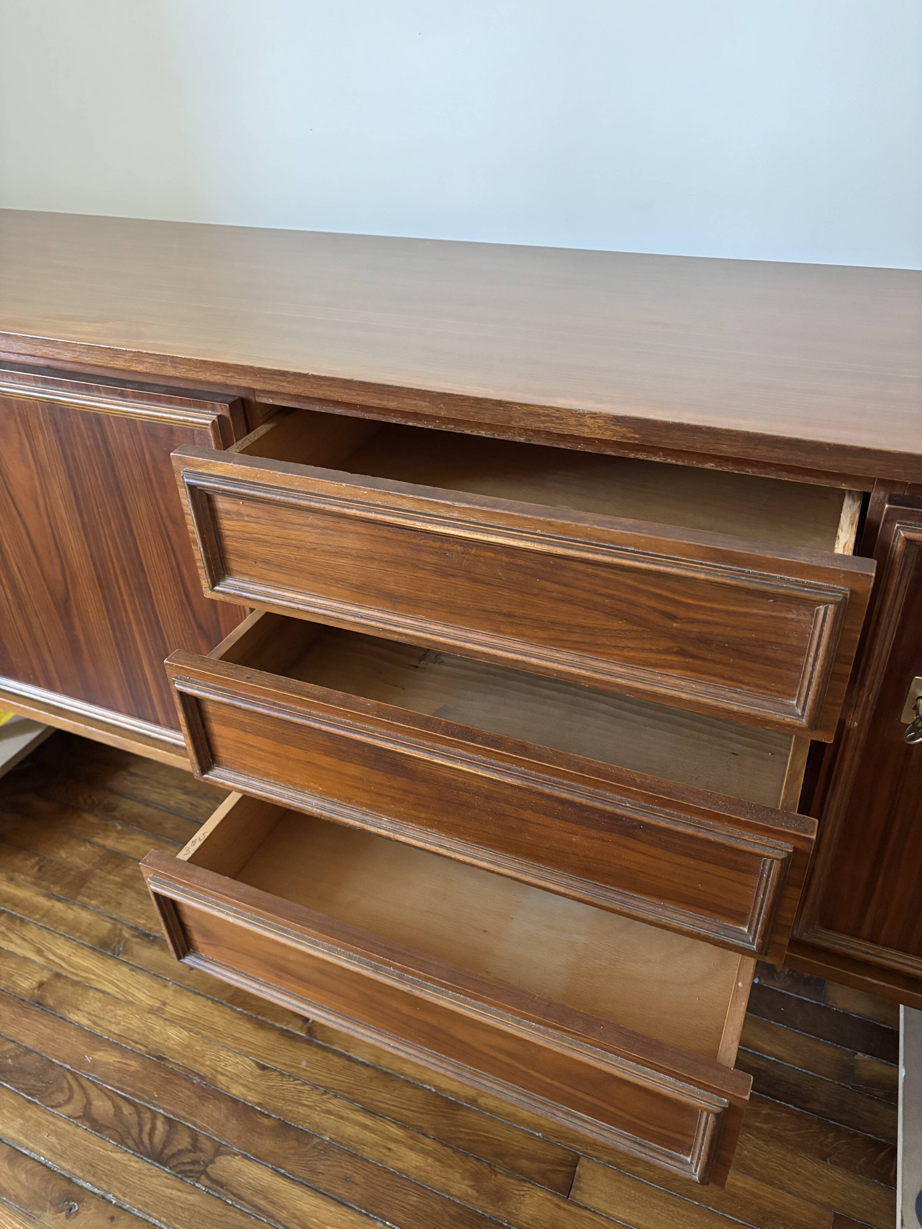 vintage enfilade in rosewood
